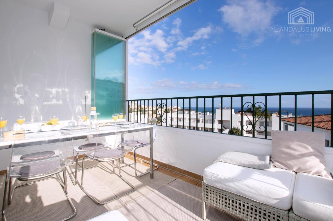 Scandinavian Style Apartment With Amazing Sea Views And South West Facing Sunny Terrace In Miraflores Walking Distance To The Beach! Málaga Dış mekan fotoğraf