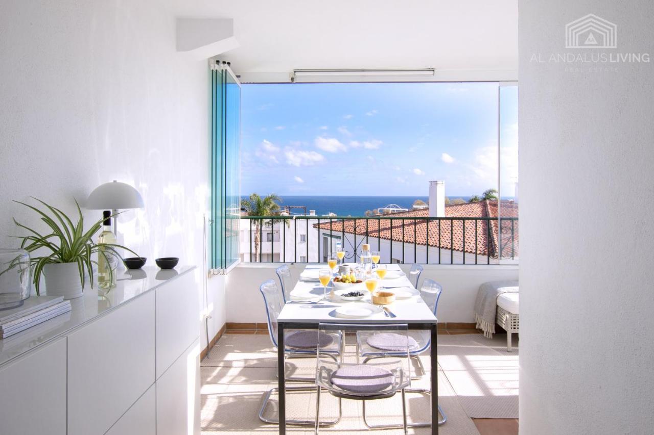 Scandinavian Style Apartment With Amazing Sea Views And South West Facing Sunny Terrace In Miraflores Walking Distance To The Beach! Málaga Dış mekan fotoğraf