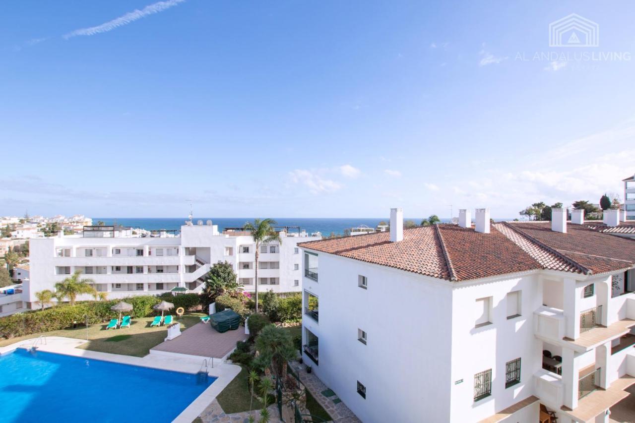 Scandinavian Style Apartment With Amazing Sea Views And South West Facing Sunny Terrace In Miraflores Walking Distance To The Beach! Málaga Dış mekan fotoğraf