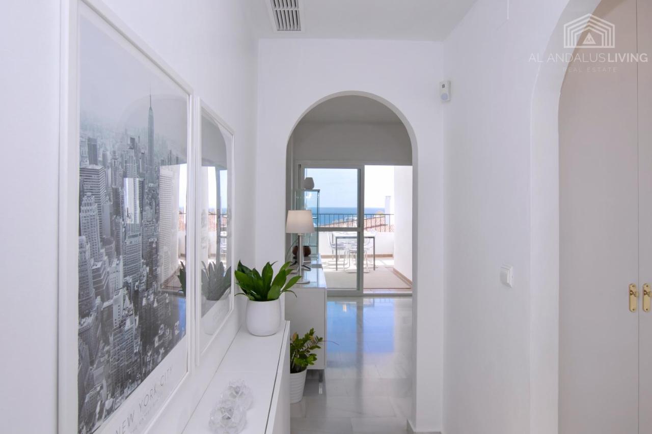 Scandinavian Style Apartment With Amazing Sea Views And South West Facing Sunny Terrace In Miraflores Walking Distance To The Beach! Málaga Dış mekan fotoğraf